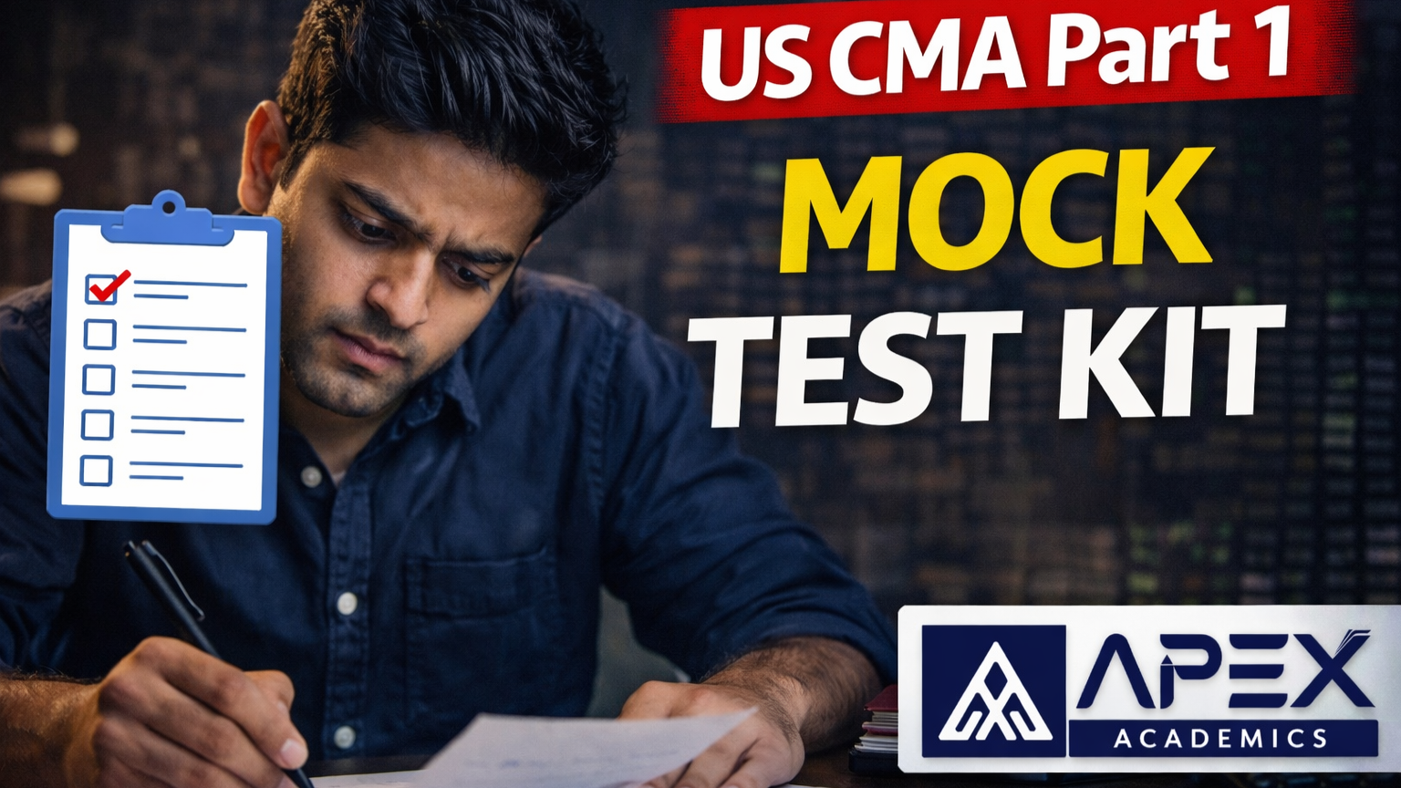 US CMA Part 1 Mock Test Kit on the Apex LMS