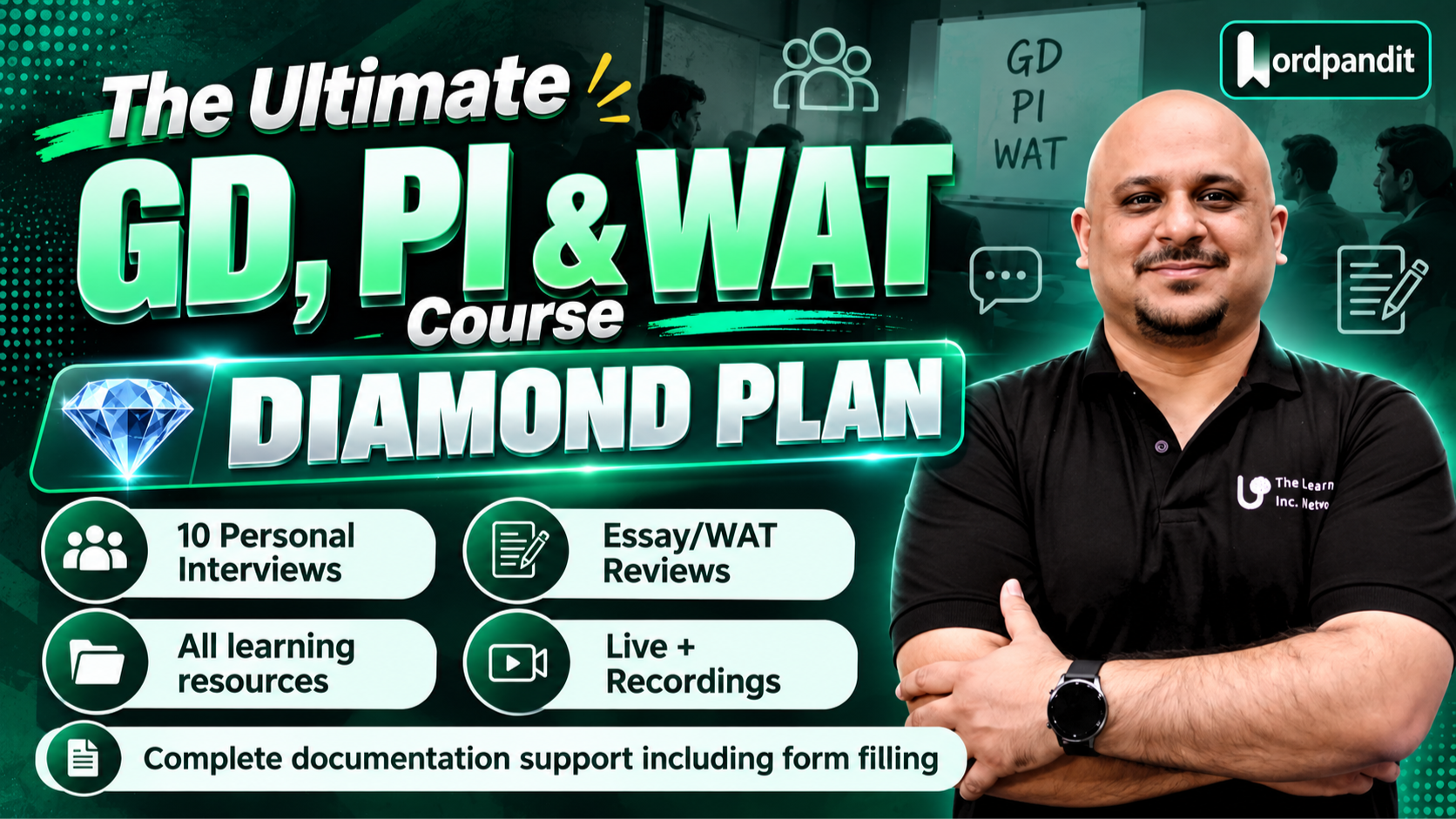 The Ultimate GD, PI & WAT Course 26/27: Diamond Plan