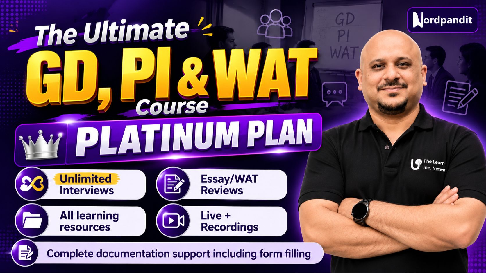The Ultimate GD, PI & WAT Course 26/27: Platinum Plan