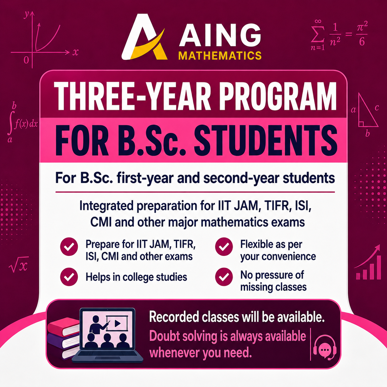 Three-Year Program for B.Sc. Students